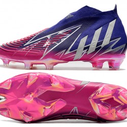 Adidas Predator Edge High FG Peach Blue Silver Football Boots 