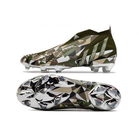 Adidas Predator FIFA World Cup Qatar 2022 Edge ArmyGreen Black Football Boots