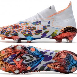 Adidas Predator Freak.1 FG White Blue Gold Football Boots 