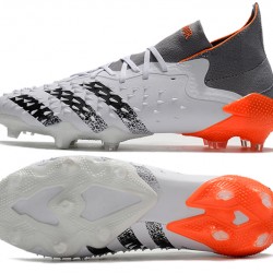 Adidas Predator Freak.1 FG White Orange Silver Black Low Football Boots 