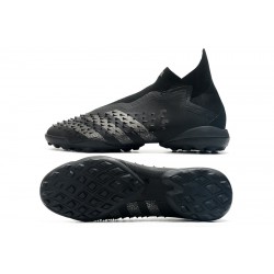 Adidas Predator Freak .1 High TF All Black Football Boots 