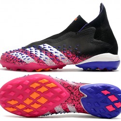 Adidas Predator Freak .1 High TF Black Peach Silver Football Boots 