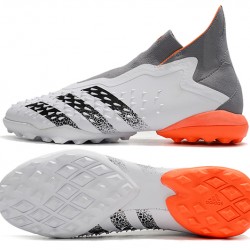 Adidas Predator Freak .1 High TF White Orange Grey Black Football Boots 