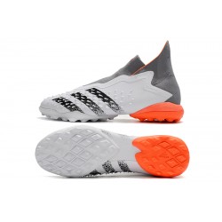 Adidas Predator Freak .1 High TF White Orange Grey Black Football Boots 