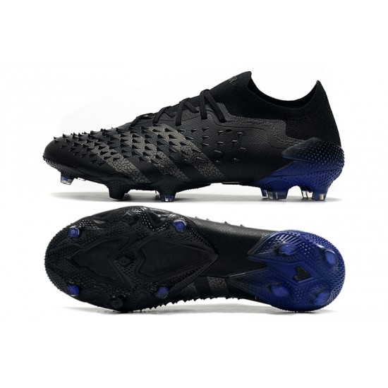 Adidas Predator Freak .1 Low FG Black Football Boots