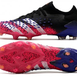 Adidas Predator Freak .1 Low FG Black Peach Silver Football Boots 
