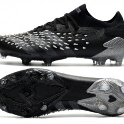 Adidas Predator Freak .1 Low FG Black White Football Boots 