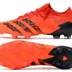 Adidas Predator Freak .1 Low FG Orange Black Football Boots 