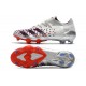 Adidas Predator Freak .1 Low FG Silver Orange Black Football Boots