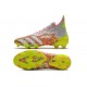 Adidas Predator Freak FG Yellow Green Orange Silver High Football Boots