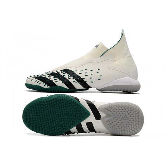 Adidas Predator Freak IC Beige Green High Football Boots