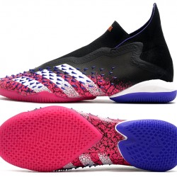 Adidas Predator Freak IC Peach Black Silver High Football Boots 