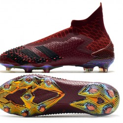 Adidas Predator Mutator 20 FG Black Win-Red Gold Football Boots 