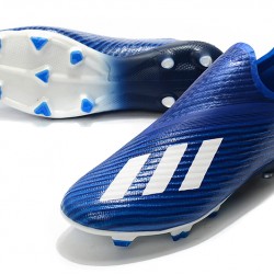 Adidas X 19 FG Blue White Football Boots