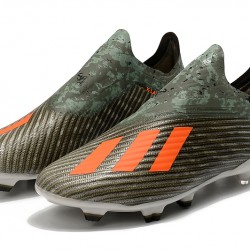 Adidas X 19 FG Orange Armygreen Football Boots
