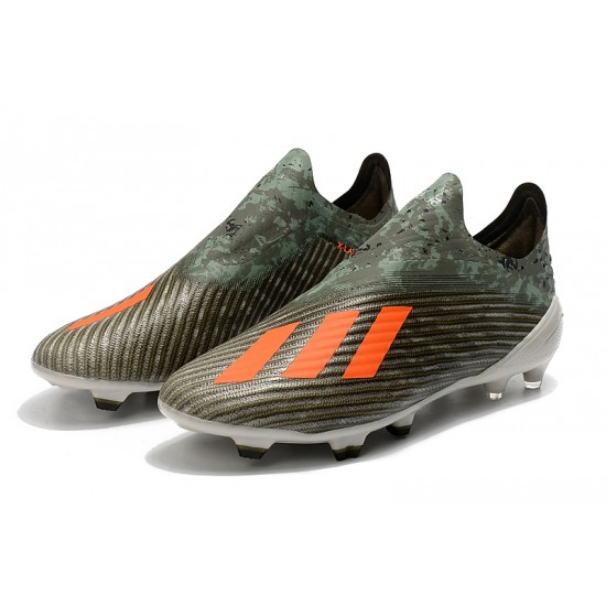 Adidas X 19 FG Orange Armygreen Football Boots