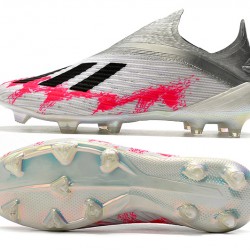 Adidas X 19 FG Silver Peach Black Football Boots