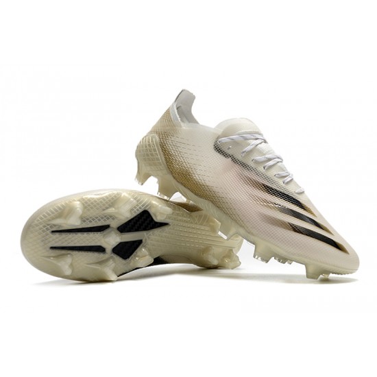 Adidas X Ghosted 1 FG Beige Black Football Boots