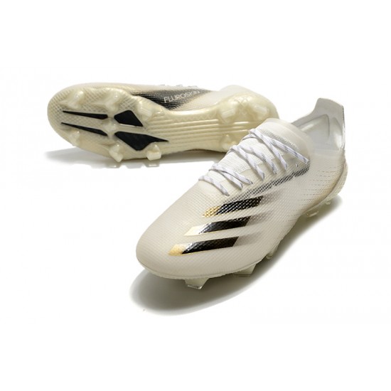 Adidas X Ghosted 1 FG Beige Black Football Boots