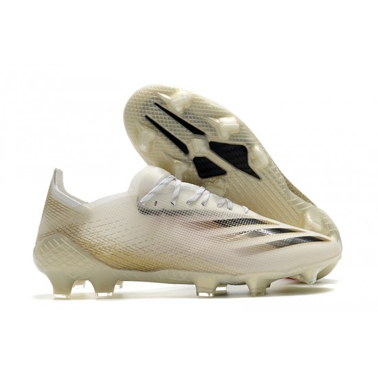 Adidas X Ghosted 1 FG Beige Black Football Boots
