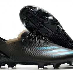 Adidas X Ghosted 1 FG Black Blue Football Boots