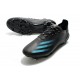 Adidas X Ghosted 1 FG Black Blue Football Boots