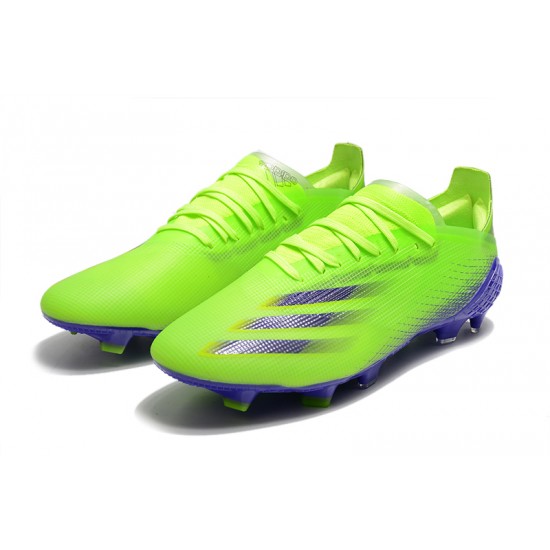 Adidas X Ghosted 1 FG Green Blue Black Football Boots