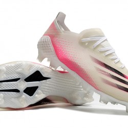 Adidas X Ghosted 1 FG Pink Beige White Football Boots