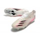 Adidas X Ghosted 1 FG Pink Beige White Football Boots