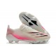 Adidas X Ghosted 1 FG Pink Beige White Football Boots