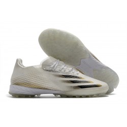 Adidas X Ghosted 1 TF Beige Black Football Boots