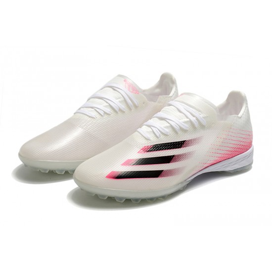 Adidas X Ghosted 1 TF Beige Black Pink Football Boots