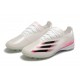 Adidas X Ghosted 1 TF Beige Black Pink Football Boots