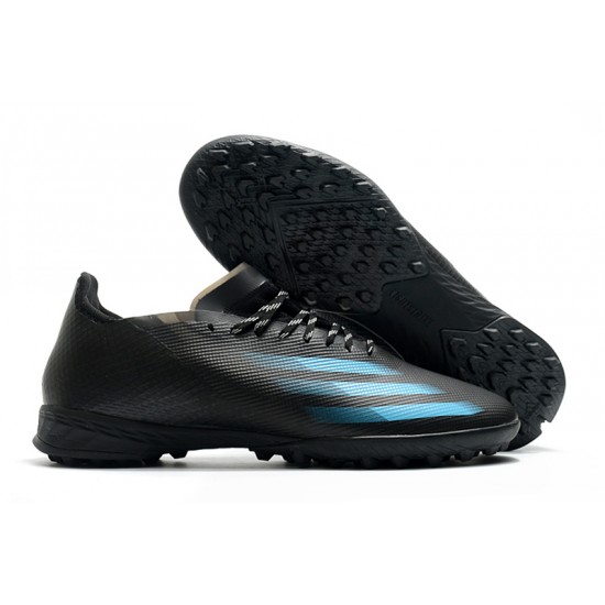 Adidas X Ghosted 1 TF Black Blue Football Boots