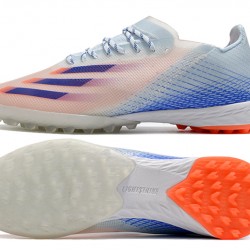 Adidas X Ghosted 1 TF Blue Orange Football Boots