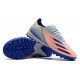 Adidas X Ghosted 1 TF Blue Pink White Football Boots
