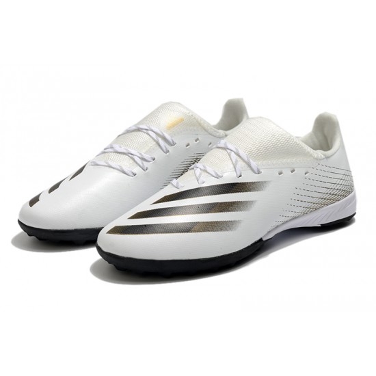 Adidas X Ghosted 3 TF Beige Black Football Boots