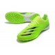 Adidas X Ghosted 3 TF Green Black Football Boots