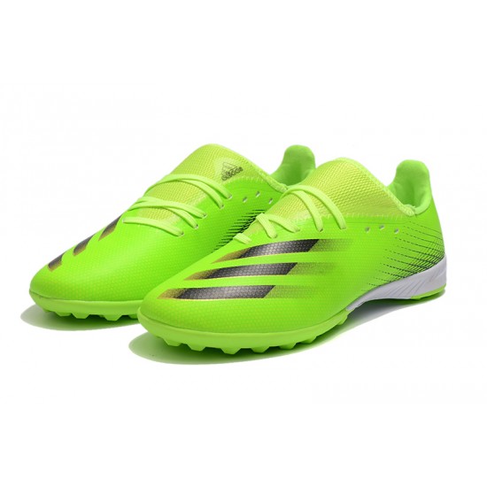 Adidas X Ghosted 3 TF Green Black Football Boots