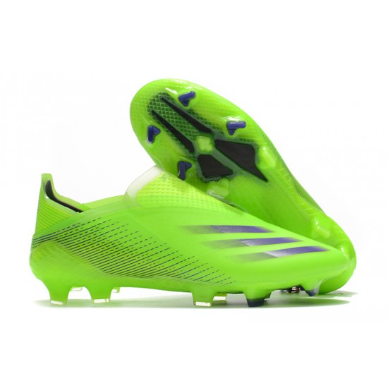 Adidas X Ghosted FG Mens Green Black Football Boots