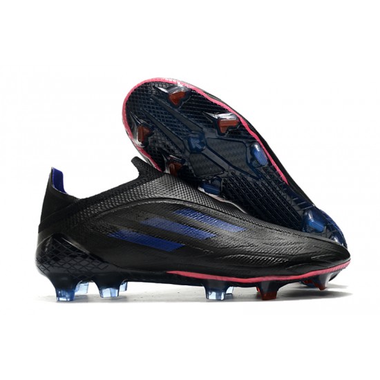 Adidas X Speedflow FG Low Black Blue Red Men Football Boots