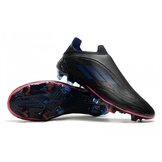 Adidas X Speedflow FG Low Black Blue Red Men Football Boots