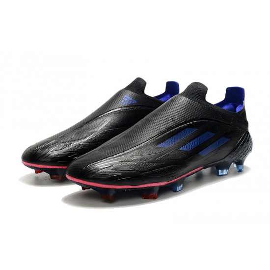 Adidas X Speedflow FG Low Black Blue Red Men Football Boots