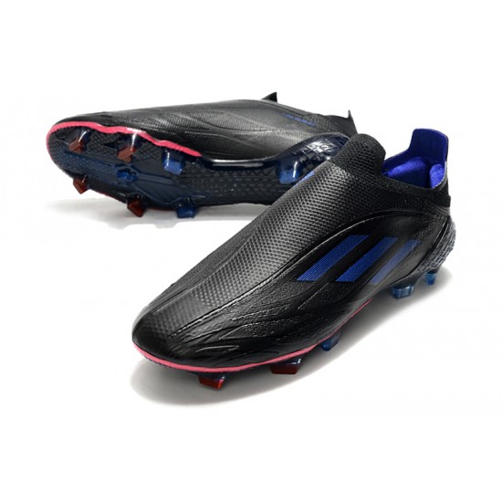 Adidas X Speedflow FG Low Black Blue Red Men Football Boots