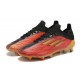 Adidas X Speedflow FG Low Black Gold Red Men Football Boots