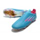 Adidas X Speedflow FG Low Blue Pink Silver Men Football Boots