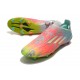 Adidas X Speedflow FG Low Silver Pink Yellow Men Football Boots