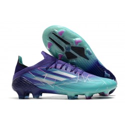 Adidas X Speedflow FG Low Turqoise Purple Men Football Boots