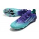 Adidas X Speedflow FG Low Turqoise Purple Men Football Boots