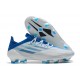 Adidas X Speedflow FG Low White Blue Men Football Boots